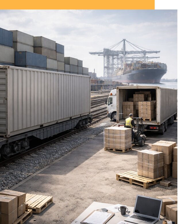 Мультимодальные перевозки грузов по миру от 46076 руб