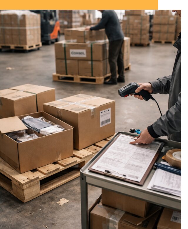 Сборные грузы из Китая: доставка, склад и таможня от 18430