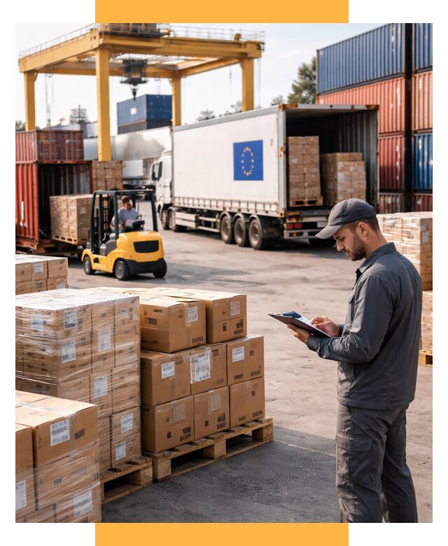 Доставка грузов из Европы от 12287 р., логистика СетСервис-Чст