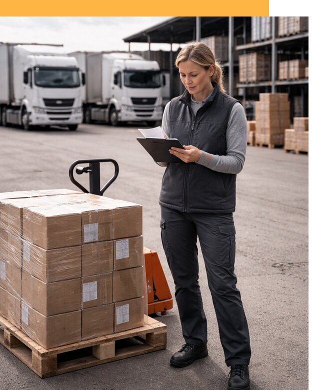 Доставка грузов из Европы к дверям клиента от 12287 руб