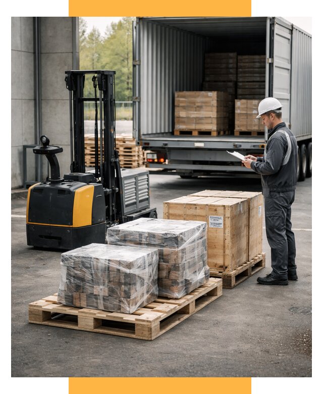 Доставка оборудования из Европы под ключ от 46076 р. | СетСервис-Чст