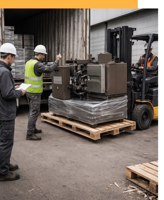 Доставка промышленного оборудования из Европы от 46076