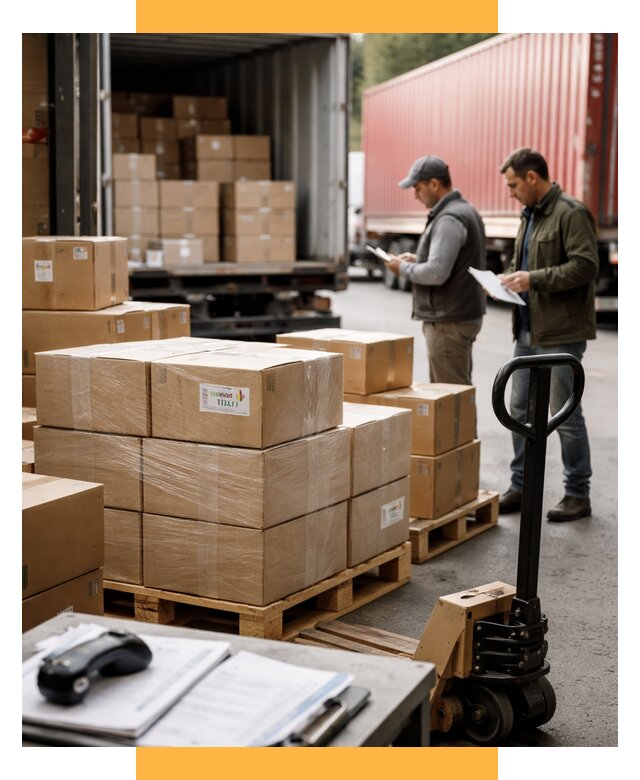 Доставка грузов из Италии в Россию от 18430 р. СетСервис-Чст