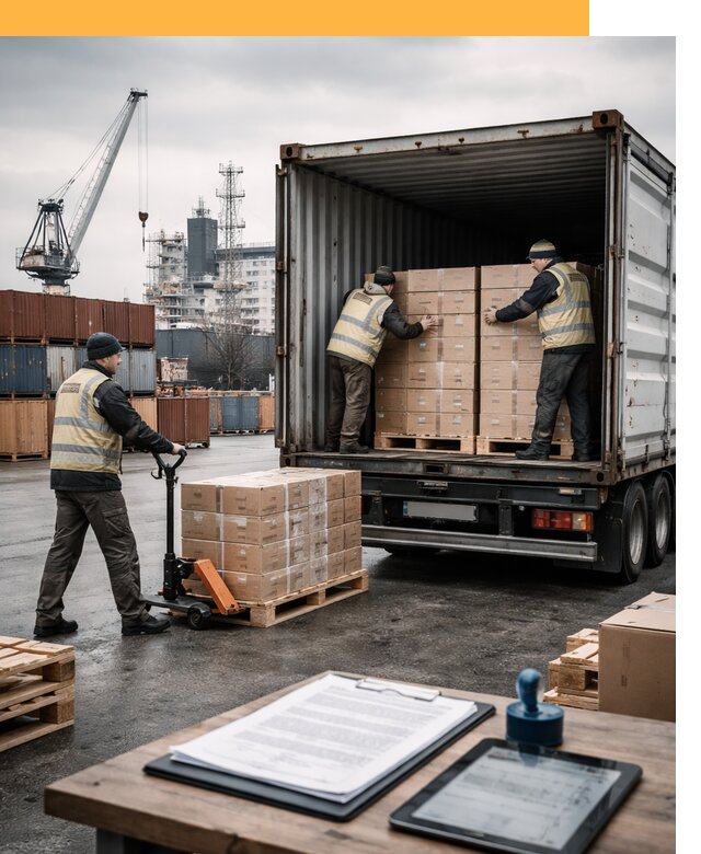 Доставка грузов из Латвии от 25598 руб, морская, авто, авиа