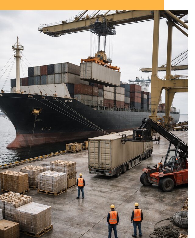 Морские перевозки из Индии: доставка FCL/LCL, таможня от 122868