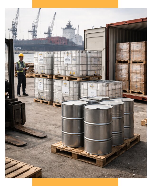 Доставка химического сырья из Индии от 255975 р. | СетСервис-Чст