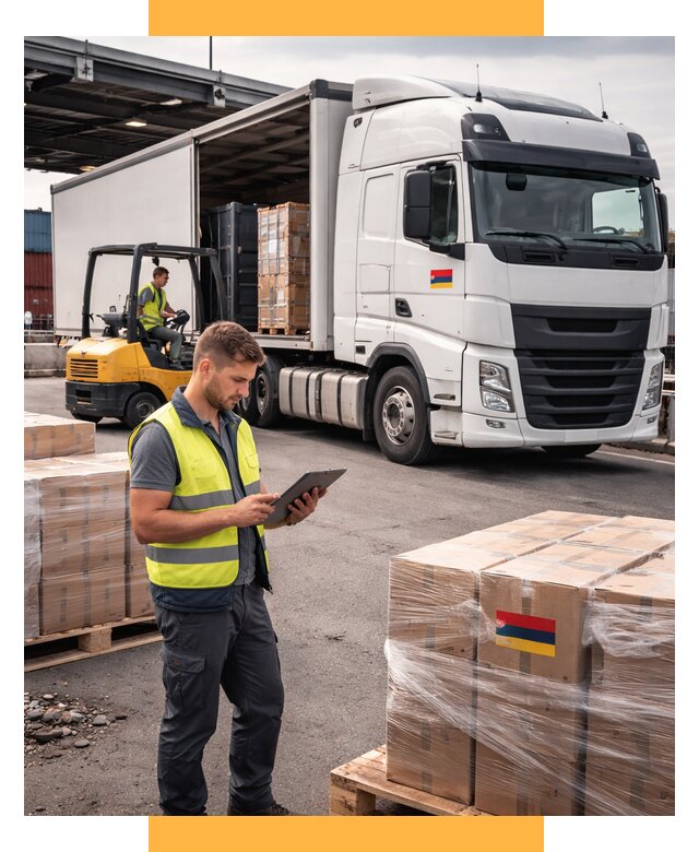 Автоперевозки из Армении от 97271 р. — услуги СетСервис-Чст