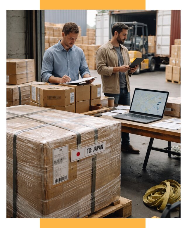 Доставка грузов в Японию от 25598 р., логистика СетСервис-Чст