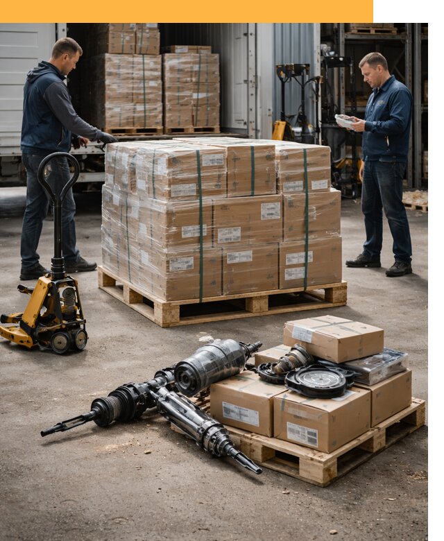 Международная перевозка автозапчастей по миру от 4608 руб