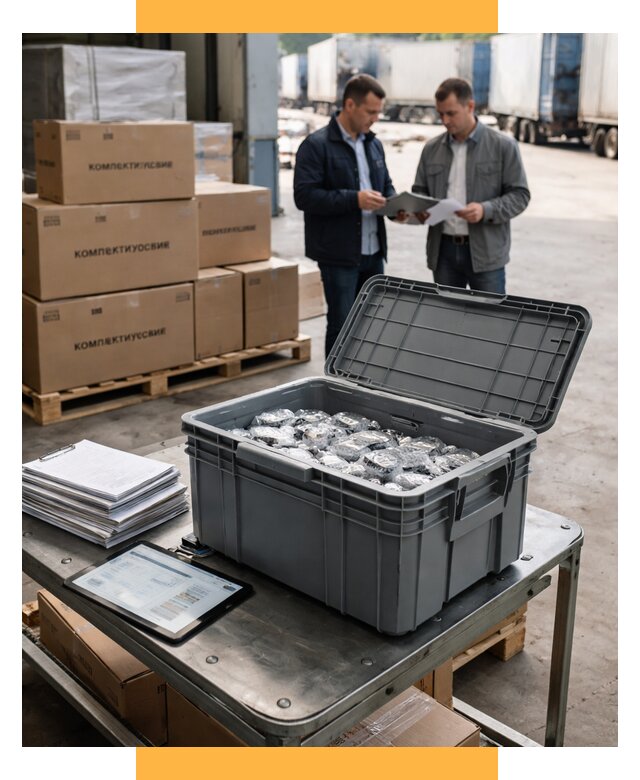 Перевозка комплектующих из Китая от 6655 р. | СетСервис-Чст