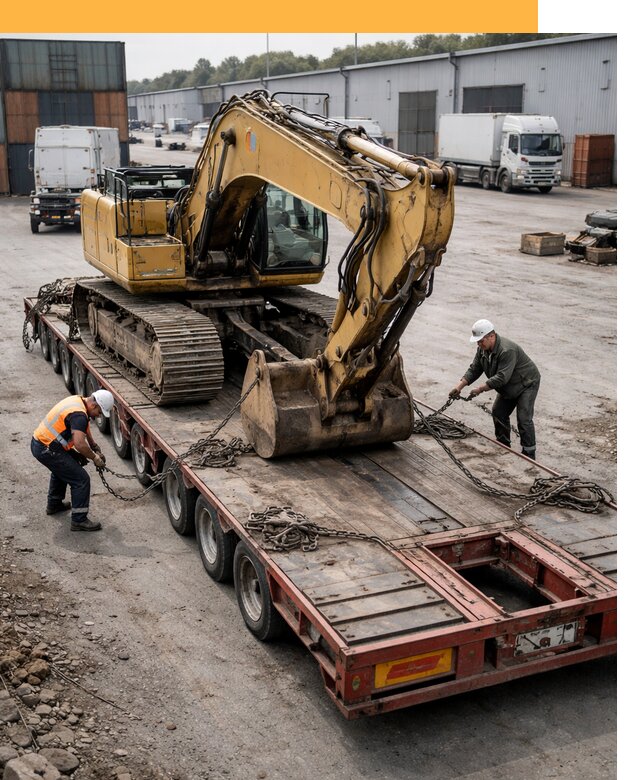 Перевозка спецтехники по России и миру от 46076 руб