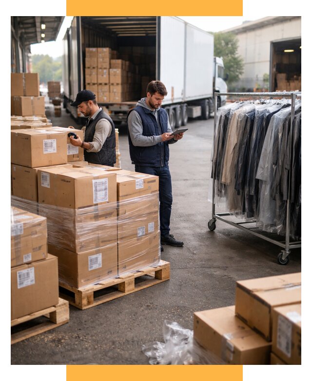 Перевозка и доставка одежды из Китая от 7679 р., СетСервис-Чст