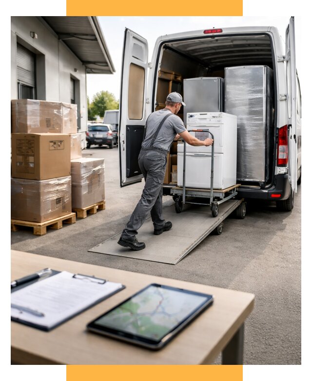 Перевозка бытовой техники от 6655 р. - логистика СетСервис-Чст