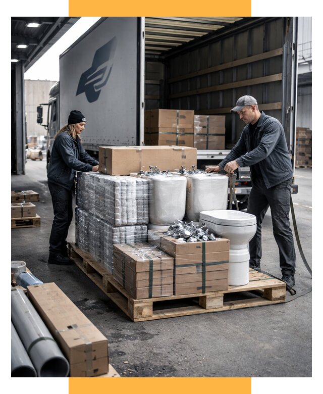 Перевозка сантехники под ключ от 1843 р. | СетСервис-Чст