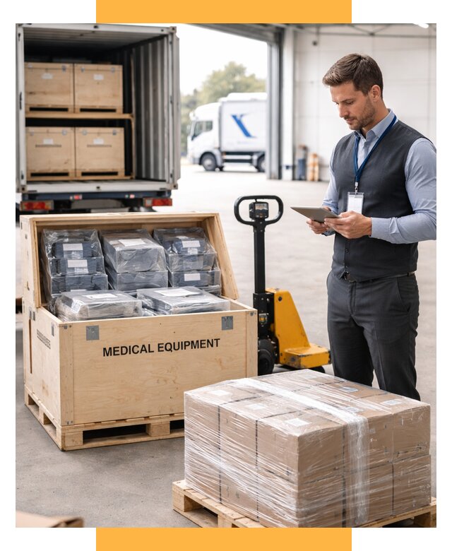 Перевозка медицинского оборудования от 15359 р. в СетСервис-Чст