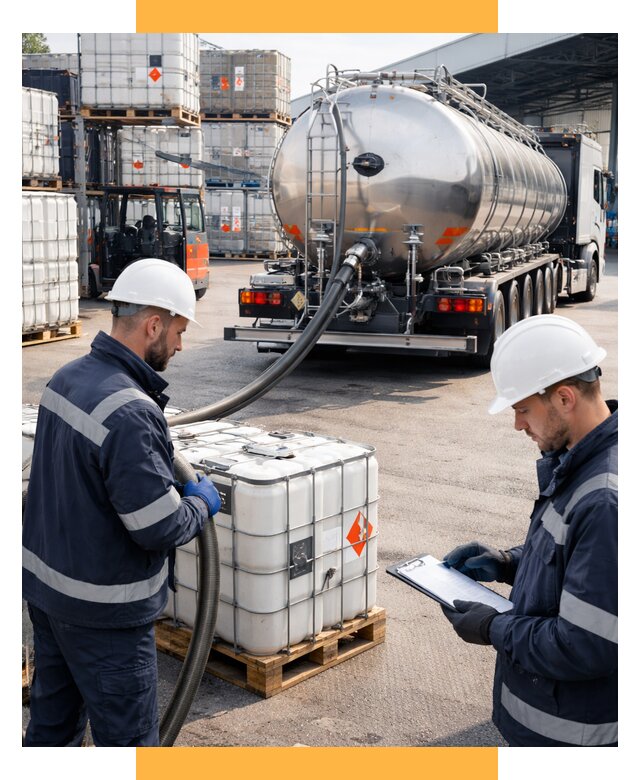 Перевозка химического сырья от 8703 р. Логистика СетСервис-Чст