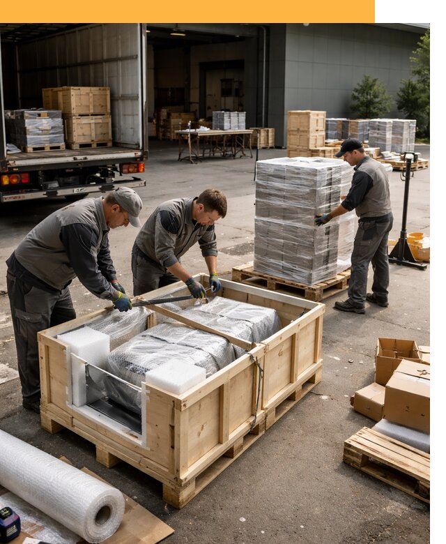 Перевозка выставочных грузов по миру от 25598 руб за м2 с таможней