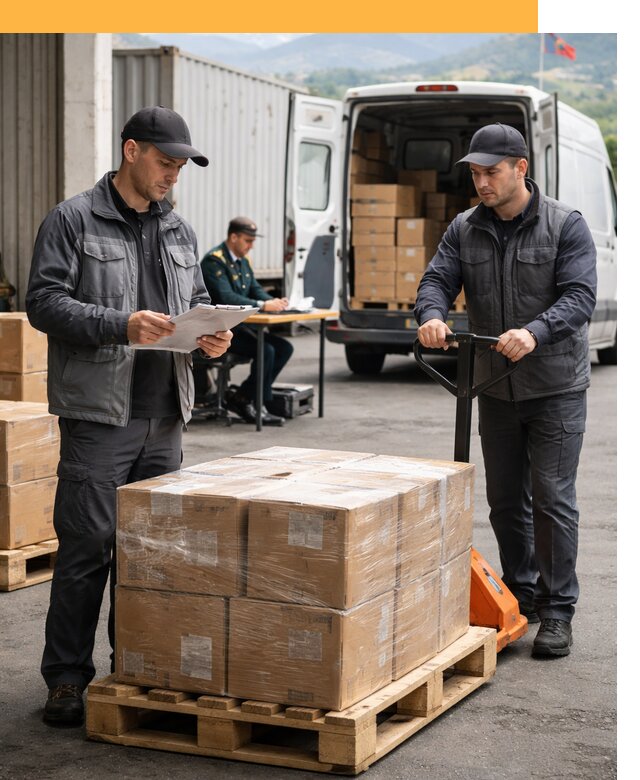 Доставка грузов через Армению, быстрая таможенная очистка от 25598