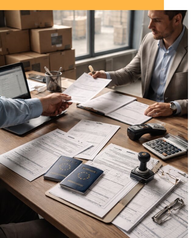 Таможенное оформление грузов из Европы от 8703 руб