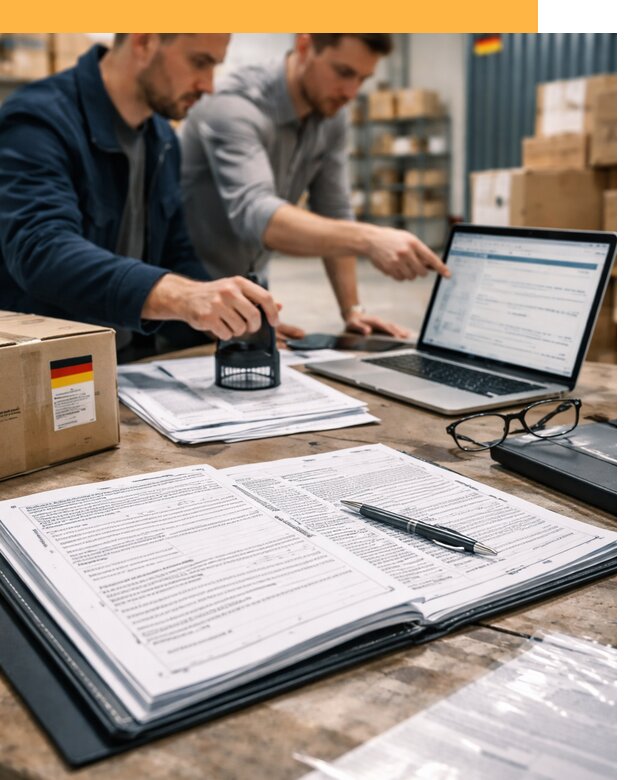 Таможенное оформление грузов из Германии от 9215 руб.