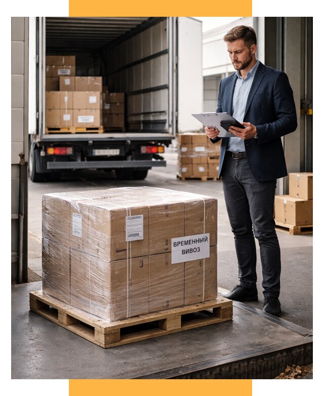 Временный вывоз товаров под ключ от 8191 р. | СетСервис-Чст