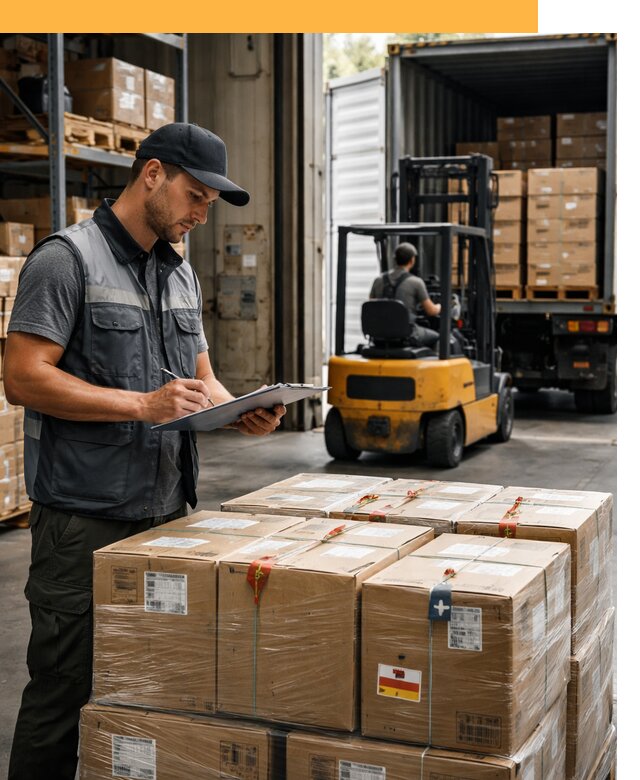 Реэкспорт товаров с таможенным оформлением и доставкой от 12287