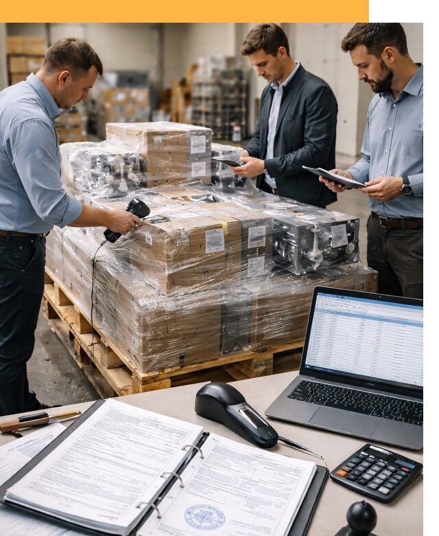 Таможенное оформление промышленного оборудования от 15359 руб.