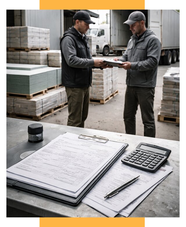 Таможенное оформление стройматериалов от 8703 р. | СетСервис-Чст