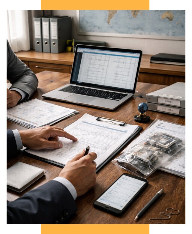 Проверка поставщика за рубежом от 8703 р. | СетСервис-Чст аудит