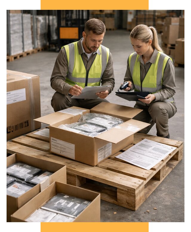 Инспекция товара перед отправкой от 4608 р. | СетСервис-Чст