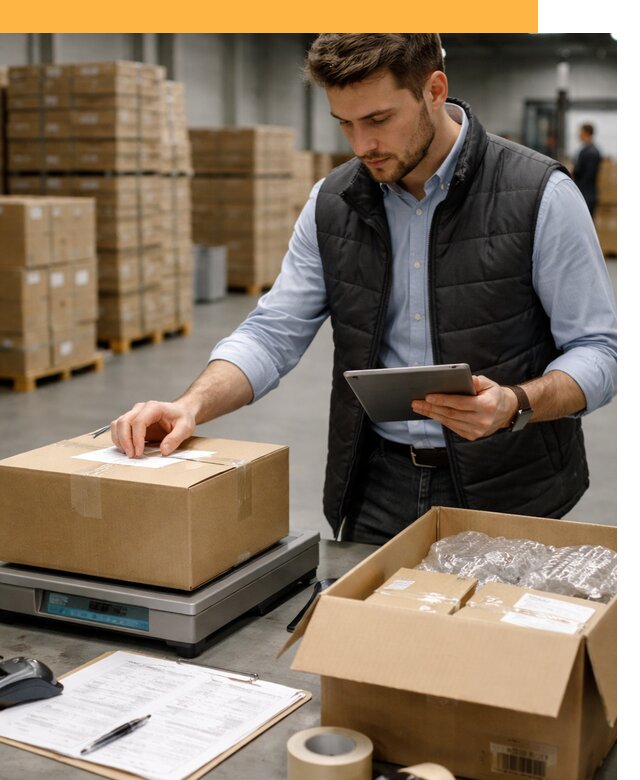 Инспекция товара перед отправкой контроль качества и комплектации от 4608 руб